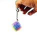 CuberSpeed Mini 3x3 Keychain Cube Jelly 3cm Keyring Cube Mofangge Magic Cube Jelly Keychain 3.0 Speed Cube