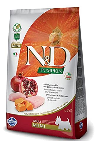 Farmina N&D Grain Free Mini Breed Adult Dry Dog Food - Chicken & Pomegranate - 7 Kg