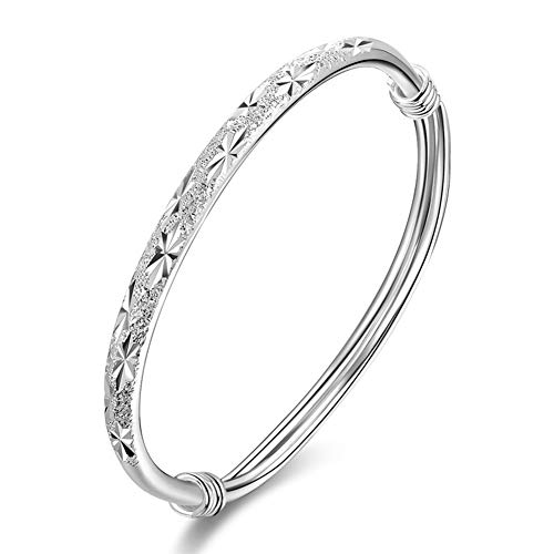 Bracelet en argent pour femme idée cadeau idéal avec taille ajustable pratique