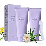 Hair Removal Cream for Women, Plant-Based Sensitive Skin Formula, Fast-Acting Depilatory Cream for Legs/Arms/Underarms/Stomach/Bikini Line, 2-in-1 Hair Removal + Moisturizing (3.38 Fl Oz (Pack of 2))