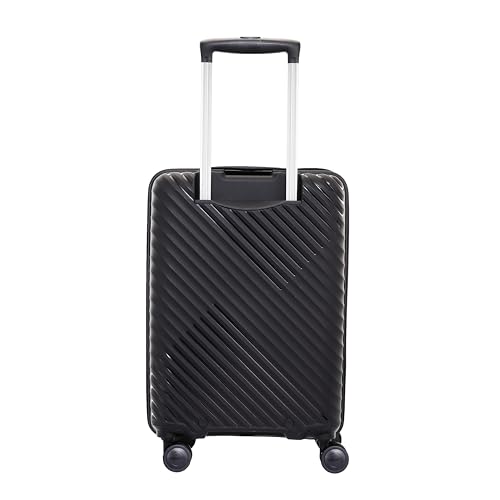 Image of American Tourister Diamo Trolley Bag with Combination Non TSA Lock & 8 Wheels Hard-Sided PC Large Suitcase /Trolley Bag with Double Spinner Wheels /Luggage for Men & Women