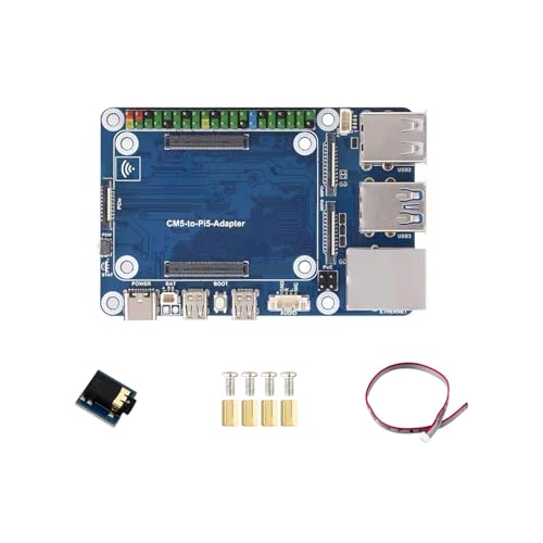 Module Gigabit Ethernet pour CM5 avec port HDTV et carte son