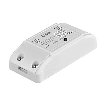 Okos Smart WiFi Wireless Switch 16A 3840W for Home Automation Android and iOS Support (White) Compatible with Alexa,Google Home