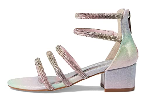 NINA Girl's Sparklar (Little Kid/Big Kid) Pastel Rainbow Coated Glitter 2 Little Kid M4