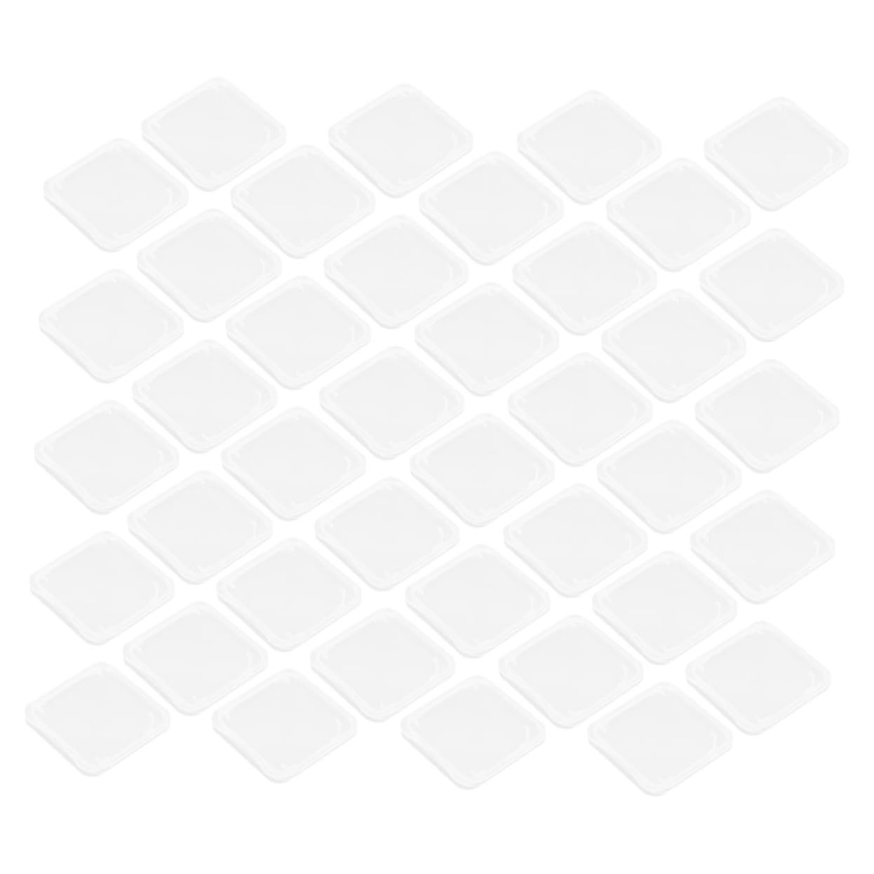 50pcs Compact Memory Card Case Lightweight and Travel Friendly Storage for Camera Computer Memory Cards Dust Organizer for Items