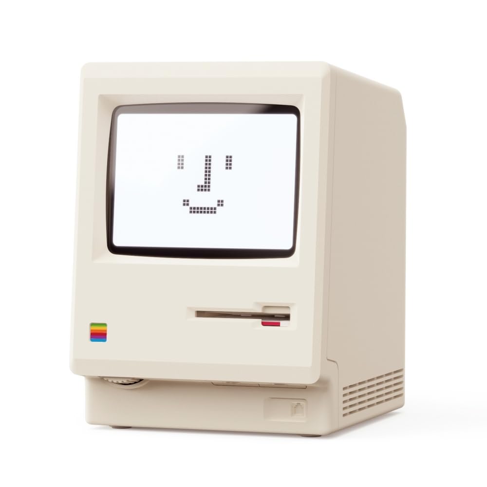 Amazon.co.jp: Vollebo 1984風 レトロコンピュータ デザイン 置き時計