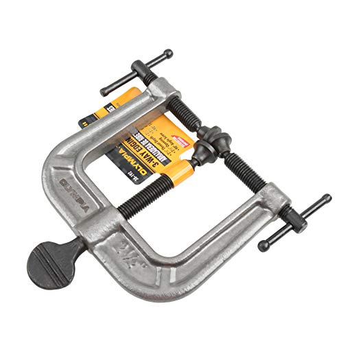 Olympia Tools Braçadeira de borda de 3 vias, 38-192, preta