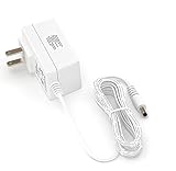 EShine 24 Watt 12V DC Power Supply Adapter for LED Under Cabinet Lighting (White)