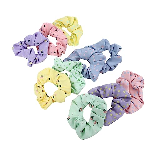 PATKAW 10 Piezas Anillo De Pelo Cabello Women Gomas Para El Pelo Diadema Elegante Tela