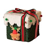 Scatole natalizie | Contenitore vuoto indurito, Scatole di per feste, per cioccolato, snack, spezie, carte, decorazione per la casa, e la