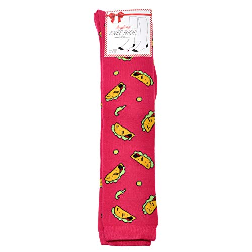Image of Angelina Novelty Assorted KNEE HIGH Women's Kids Girls Socks