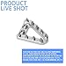 PRO CAKEN Motorcycle Rear Brake Pedal Step Plate Compatible with 125-501 TC TX TX FC FE FX FS SX SXF EXC EXCF XC XCW XCF TPI 2016-2022,Silver