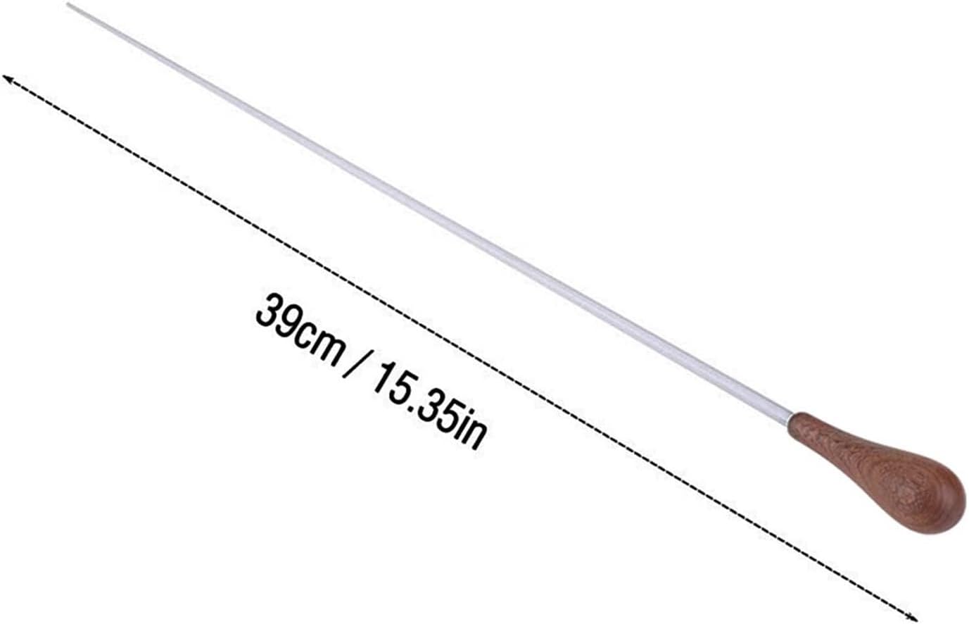 Professional Conductor Baton for Symphony Band and Choir Directors – Premium Wooden Handle with Durable FRP Stick for Precise Balanced Music Conducting