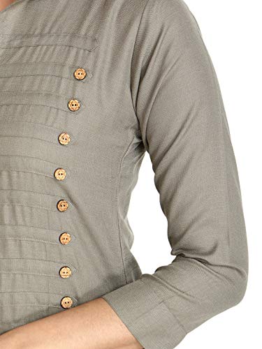 Image of Leriya Fashion Women's SlubRayon Regular Kurta