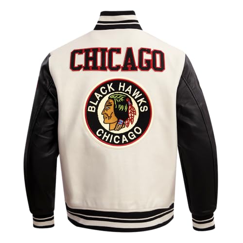 Image of Pro Standard Mens NHL Retro Classics Varsity Jacket