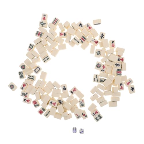 Mini Mahjong compacto y portátil para viaje y ocio miniatura 1