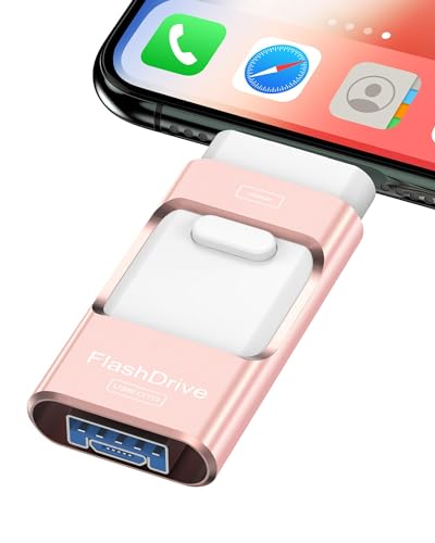 Clé USB pour iPhone 512 Go rose : résolvez le manque de stockage externe sur votre iPad