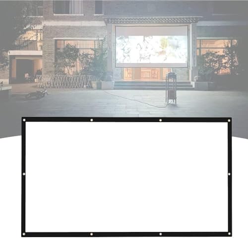 Écran de cinéma 200 pouces 16:9 avec toile pliable infroissable haute définition - 2
