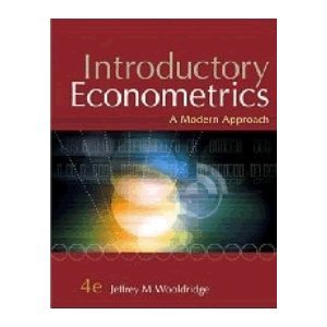 Introductory Econometrics: A Modern Approach (w... 730220473X Book Cover