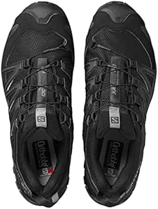 Salomon Tênis de corrida masculino XA Pro 3D Gore-Tex Trail, Preto
