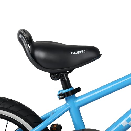 Selle de vélo pour enfant Glerc LSA006-bk noire confortable - 3