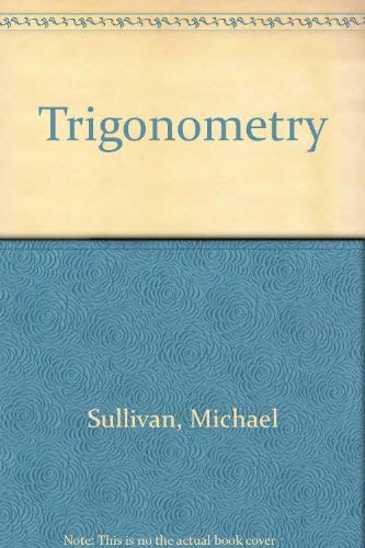 Trigonometry 0024182818 Book Cover