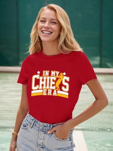 in My Game Day Era Football Shirts for Women Game Day Team Fans Outfits Graphic Soccer Lovers Mom Gift Tee Tops3