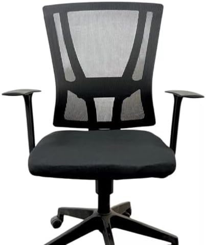 Cadeira De Escritório Secretária Giratória Ergonômica Com Altura ...