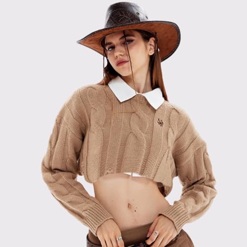 White Fake Collar Blouse - Versatile Half Shirts Dickey Collar for Girls & Women4