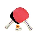 Franklin Sports 2 Player Paddle Set (Red/Black)