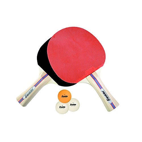 Franklin Sports 2 Player Paddle Set (Red/Black)