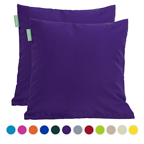 Gardenista Outdoor Garden Cushion | Patio Rattan Chair Patterned Furniture Pillow | Water Resistant | Hollowfibre Hypoallergenic Filled | Multi Colour | 24