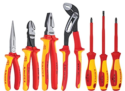 Knipex set de 7 piezas aisladas 1000V para trabajo eléctrico miniatura 2
