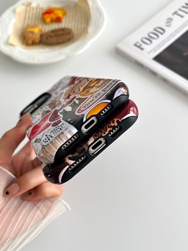 Coque iPhone 15 Pro Max Magsafe esthétique lèvres guépard - 6