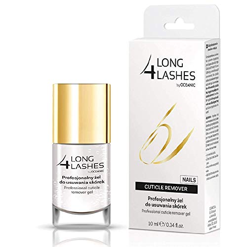 LONG4LASHES NAILS Cuticle Remover - Gel profesional para eliminar cutículas, 10 ml