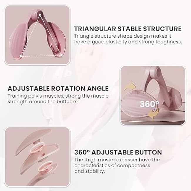 SFS Hip Trainer Pelvic Floor Exerciser for Women ¨C Thigh, Buttocks, and Body Shaping, Strengthen Pelvic Muscles, Tone and Sculpt Your Body