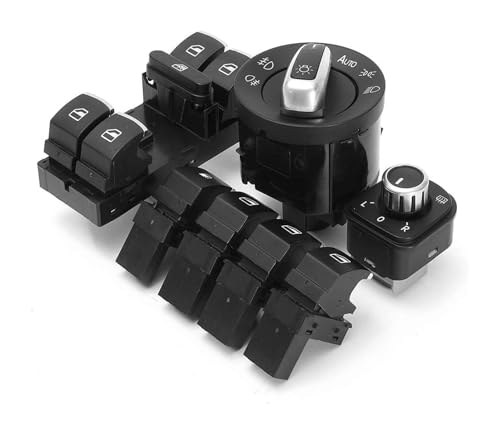 Commutateur commande fenetre voiture Jetta MK3 MK4 kit complet 7 p - 4
