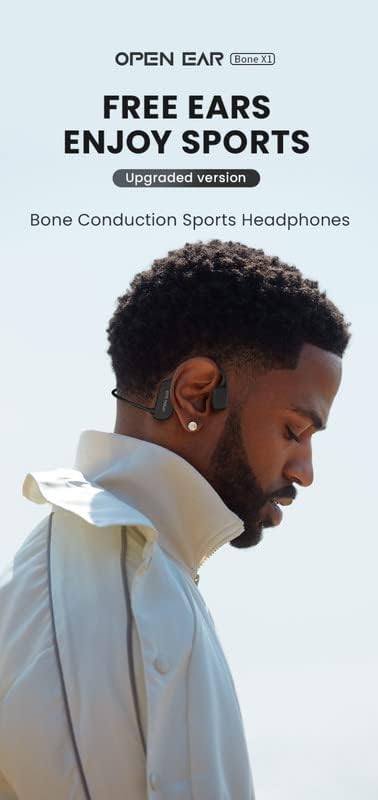 Section of the user manual illustrating the magnetic charging process for the Open Ear X1 headphones.