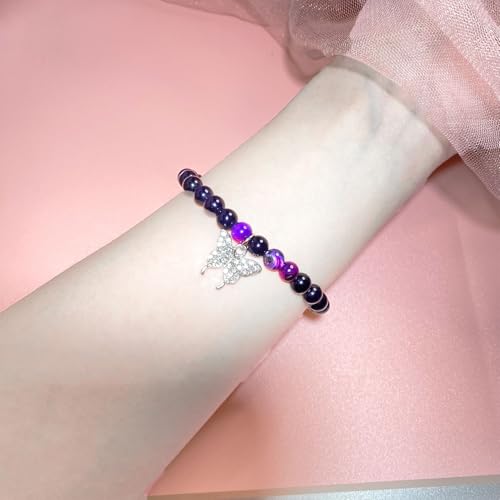 Image of Mother Daughter Bracelets, Koala Bear Bracelet Koala Gifts, Butterfly Heart Bracelets Inspirational Gifts for Mom Daughter