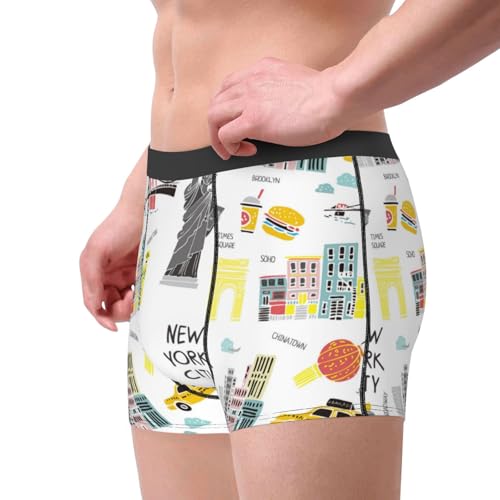 New York Mens Underwear Boxer Briefs For Men’s -2