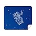 Star Universe Geni Constellation Pattern Cleaning Cloth Screen Cleaner 2pcs Suede Fabric