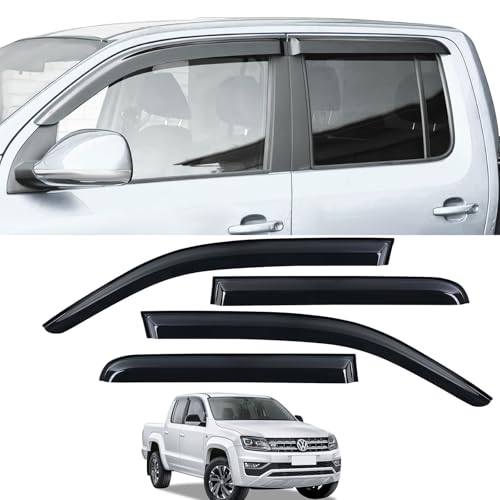 Déflecteurs de vent haut de gamme teintés pour Amarok Aventura