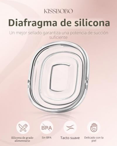 Miniatura 3 de 2 Membranas De Silicona Para Kissbobo K5 Compatible Con Extractor De Leche K5, Accesorios De Silicona Originales 2 Unidades