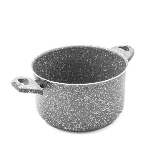 Zanetti - Pentola Antiaderente con Manici Pietra Rara 22 cm