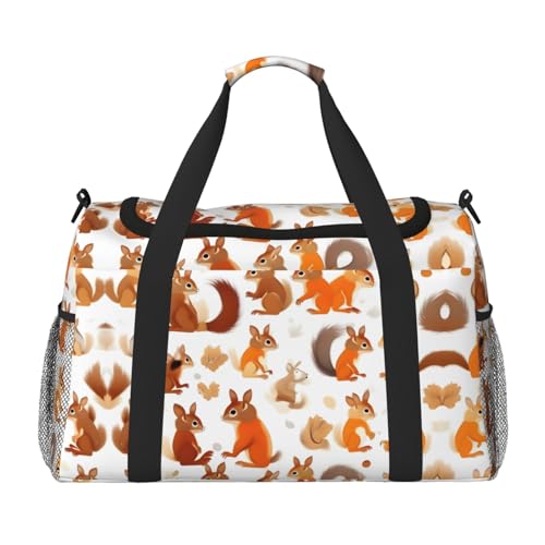Sac de voyage écureuils femmes pour ne plus jamais manquer de place en cabine