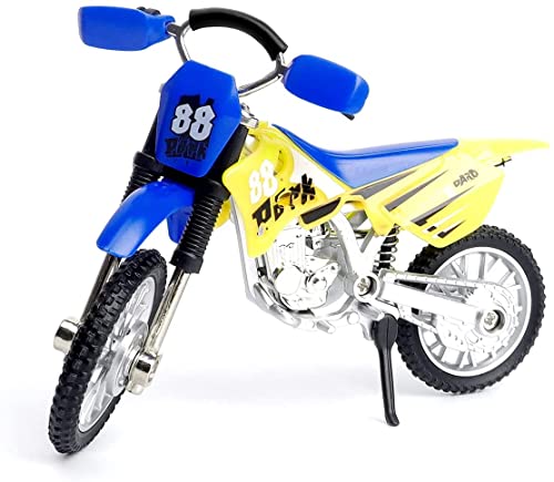 Finger Motorrad Spielzeug, MONKROY Motoradmodell, Cool Boy Spielzeug Mini Motorrad, mit Federung und Seitenständer, Hobbys Motorrad Modell Spielzeug Geburtstagsgeschenk Motorradmodell (Motorrad) Cover