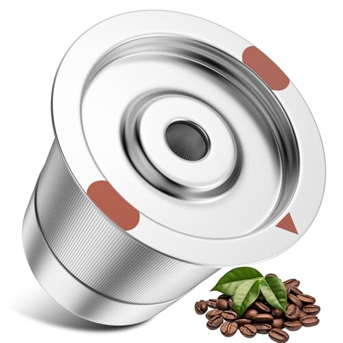 Image of Reusable K Cups for Keurig Stainless Steel Refillable Coffee Pods - Metal K Cup Reusable Coffee Filter for Keurig 1.0 & 2.0 K-Classic K-Elite K-Express K-Mini, BPA Free Permanent Coffee Filter(1 pack)