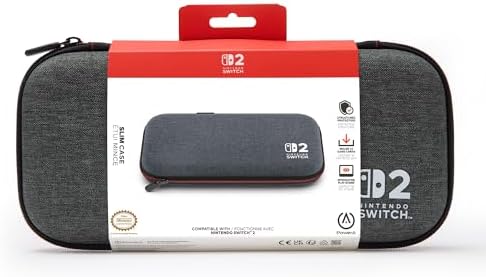 PowerA Slim Case for Nintendo Switch 2 - Dark Heather Grey, Officially Licensed — view 9
