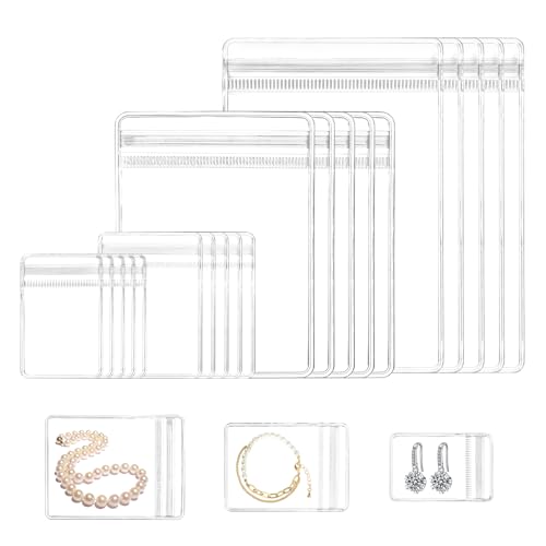 Il set include: il set contiene 80 sacchetti piccoli in quattro diverse dimensioni: 12 × 8 cm, 8 × 6 cm, 6 × 4 cm e 5 × 7 cm. Una vasta gamma di dimensioni adatte per riporre una varietà di gioielli e piccoli oggetti per soddisfare le vostre diverse esigenze