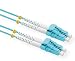 Produktbild VALUE LWL-Kabel 50/125µm OM3, LC/LC, Low-Loss-Stecker, türkis, 15 m